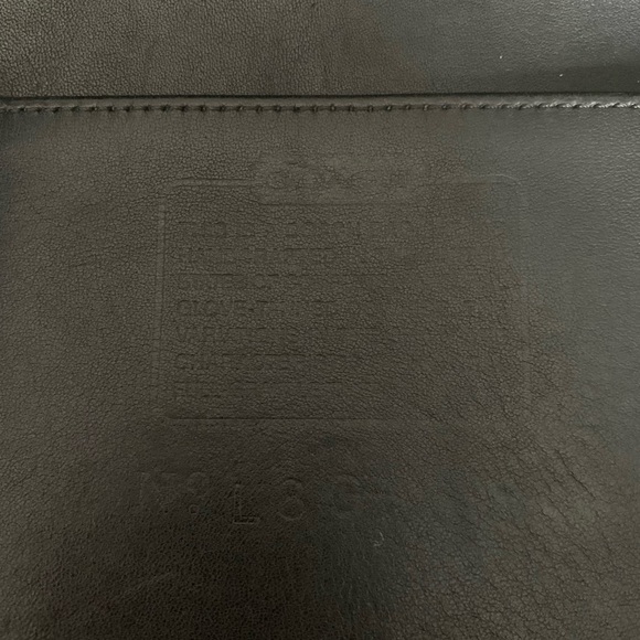 Coach Black Leather Shoulder Bag - Picture 7 of 7